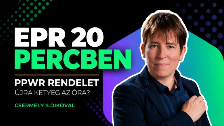 Élesedett a PPWR – aki eddig nem foglalkozott az EPR-rel, most kiszorulhat a piacról