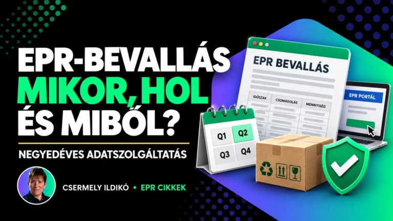 EPR-bevallás: mikor, hol és miből kell beadni a negyedéves adatszolgáltatást?